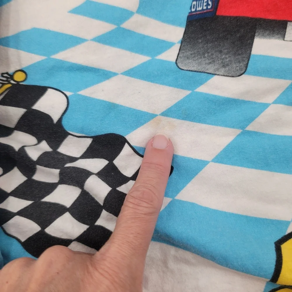 Vintage 2002 NASCAR Jeff Gordon 24 Jersey Twin Sheet Set DuPont Monte Carlo